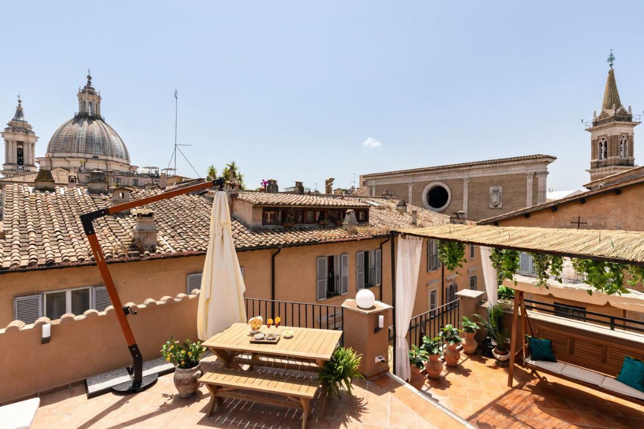 Presidential Penthouse Navona Daire Roma Dış mekan fotoğraf