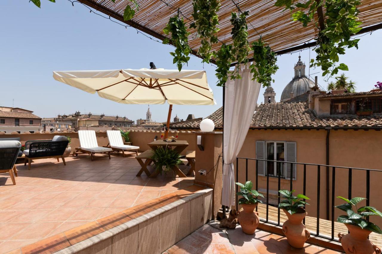 Presidential Penthouse Navona Daire Roma Dış mekan fotoğraf