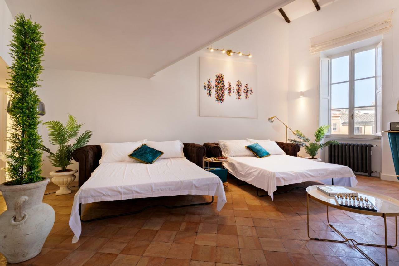 Presidential Penthouse Navona Daire Roma Dış mekan fotoğraf