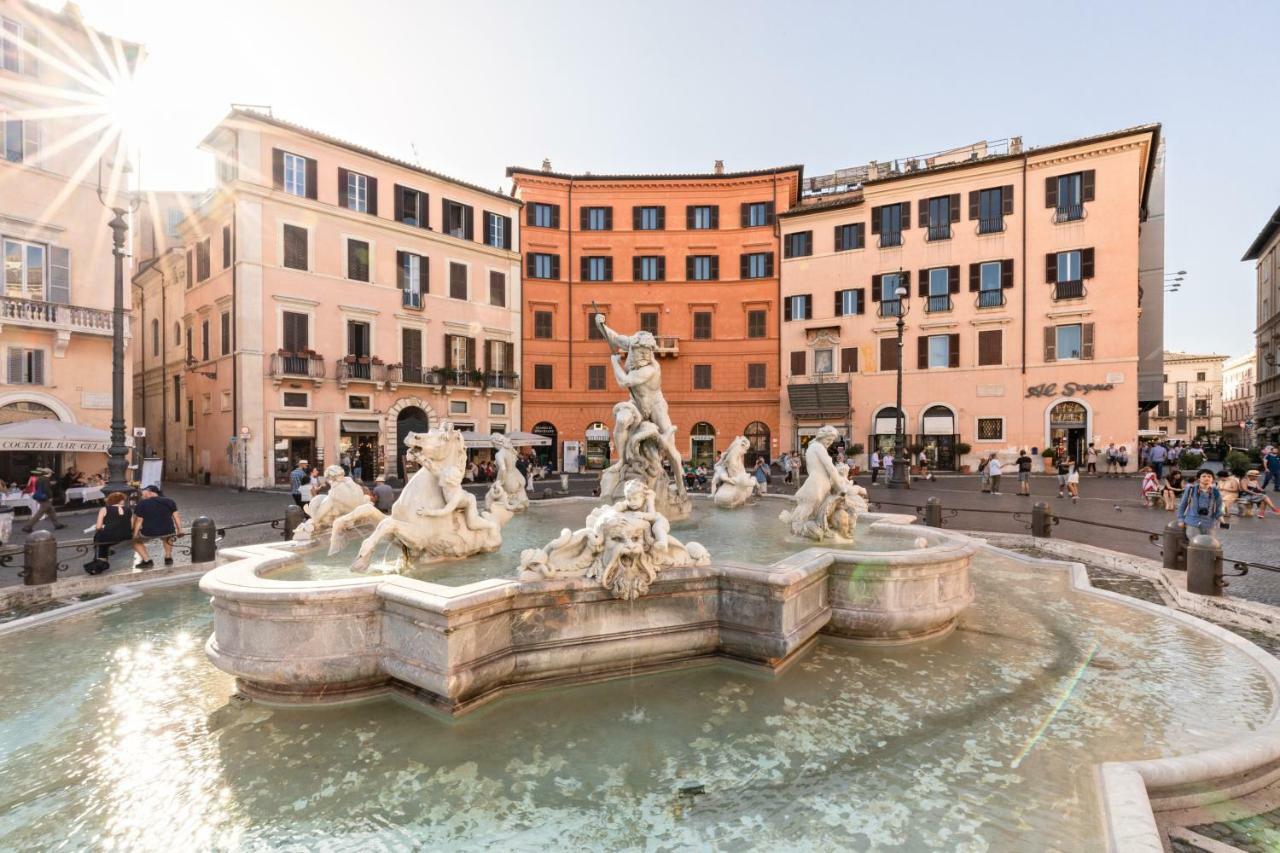 Presidential Penthouse Navona Daire Roma Dış mekan fotoğraf
