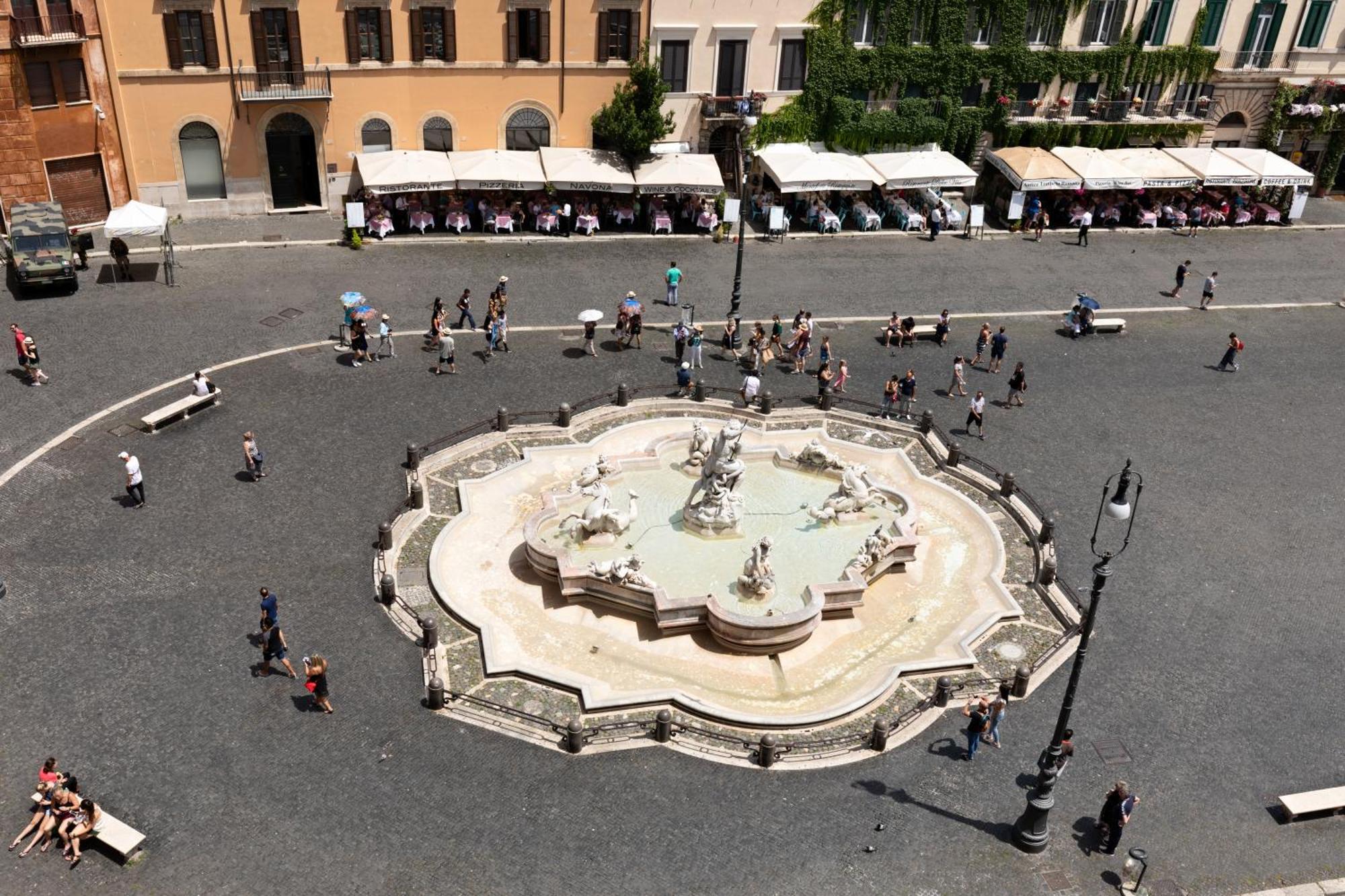 Presidential Penthouse Navona Daire Roma Dış mekan fotoğraf