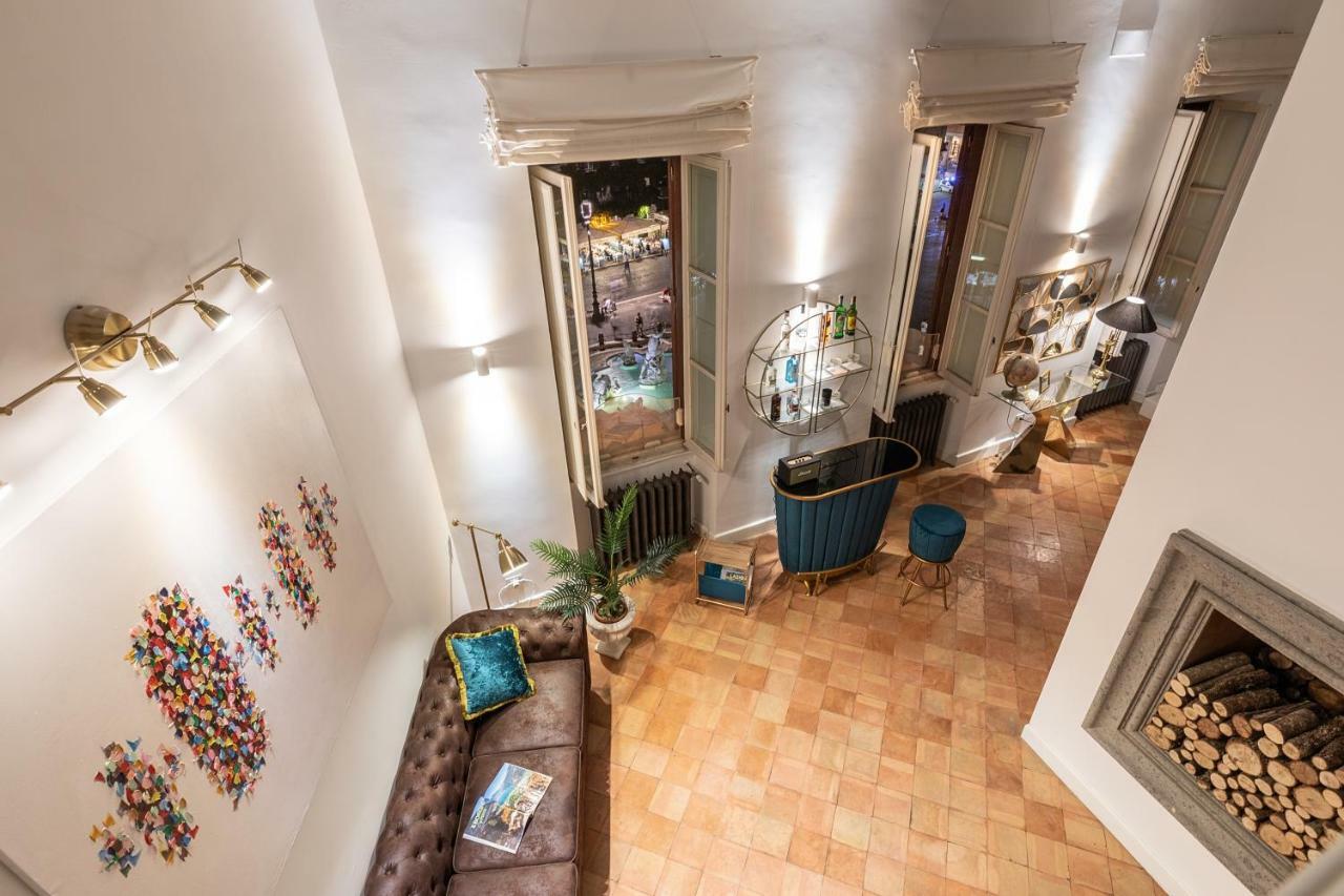 Presidential Penthouse Navona Daire Roma Dış mekan fotoğraf