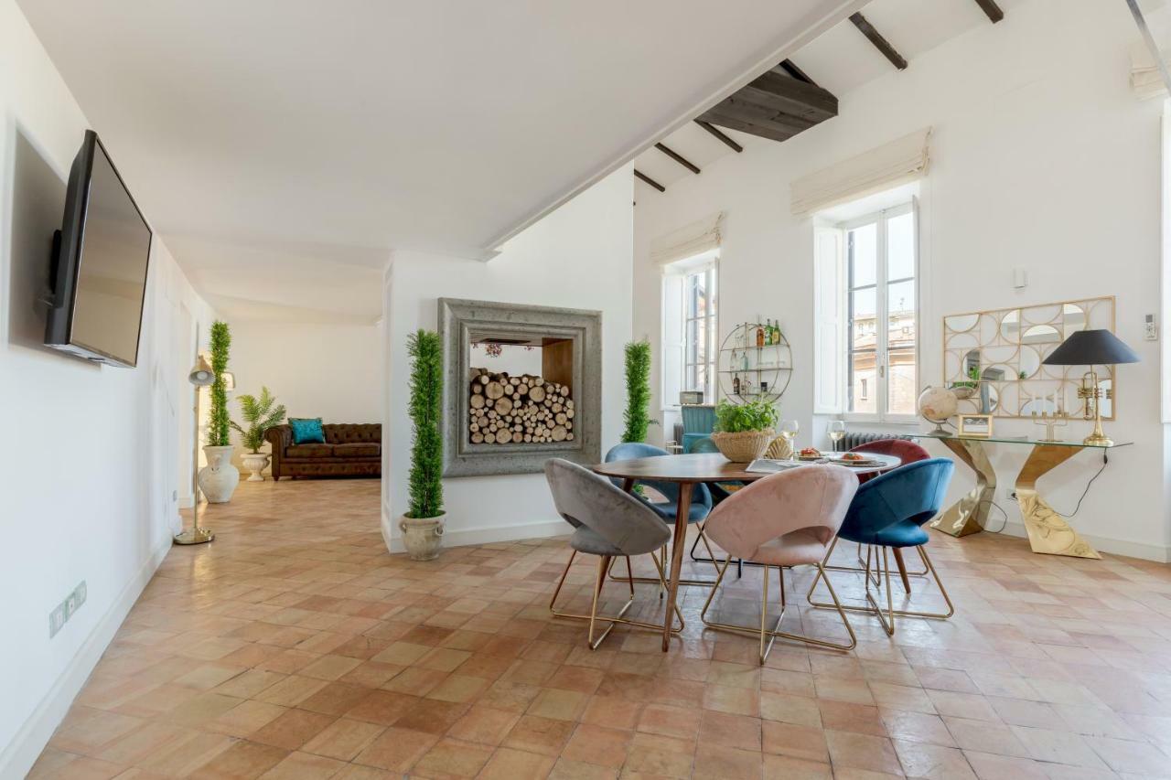 Presidential Penthouse Navona Daire Roma Dış mekan fotoğraf