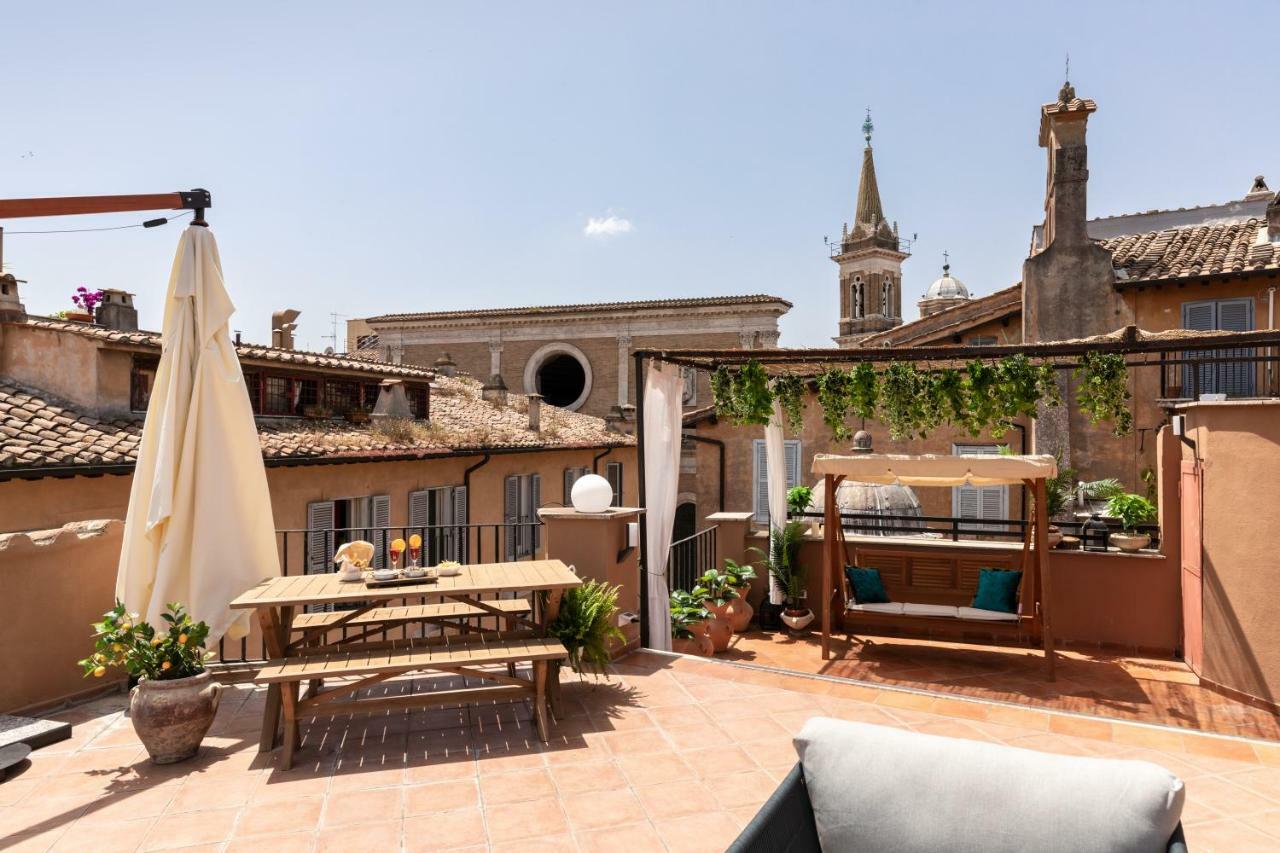 Presidential Penthouse Navona Daire Roma Dış mekan fotoğraf