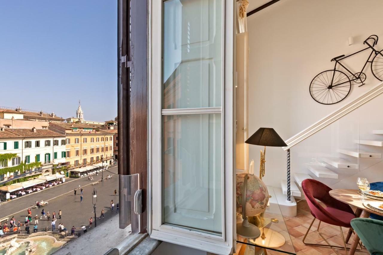 Presidential Penthouse Navona Daire Roma Dış mekan fotoğraf